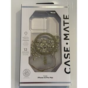 New Original Case-Mate Phone Case for Apple iPhone 15 Pro - KARAT MARBLE